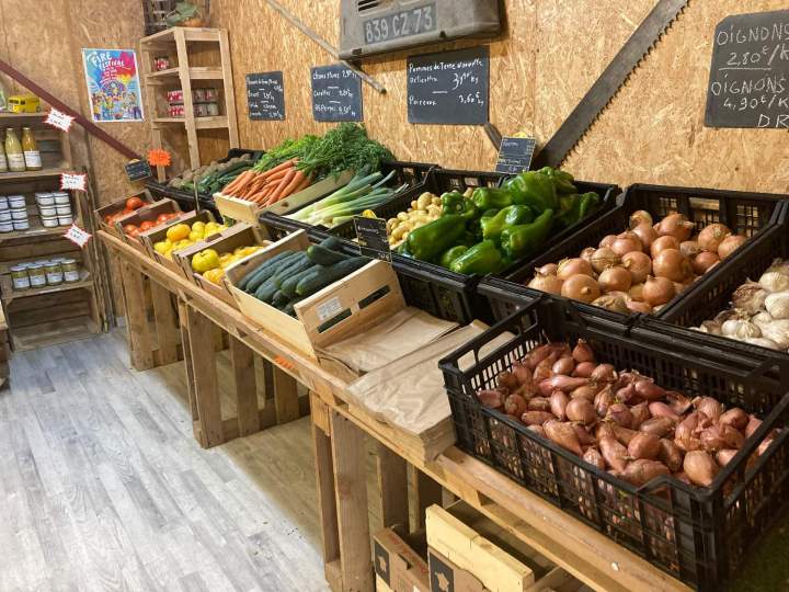 Légumes locaux La Rochette